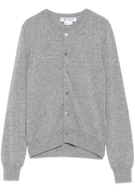 Cardigan in cashmere in grigio Comme Des Garcons Homme - donna